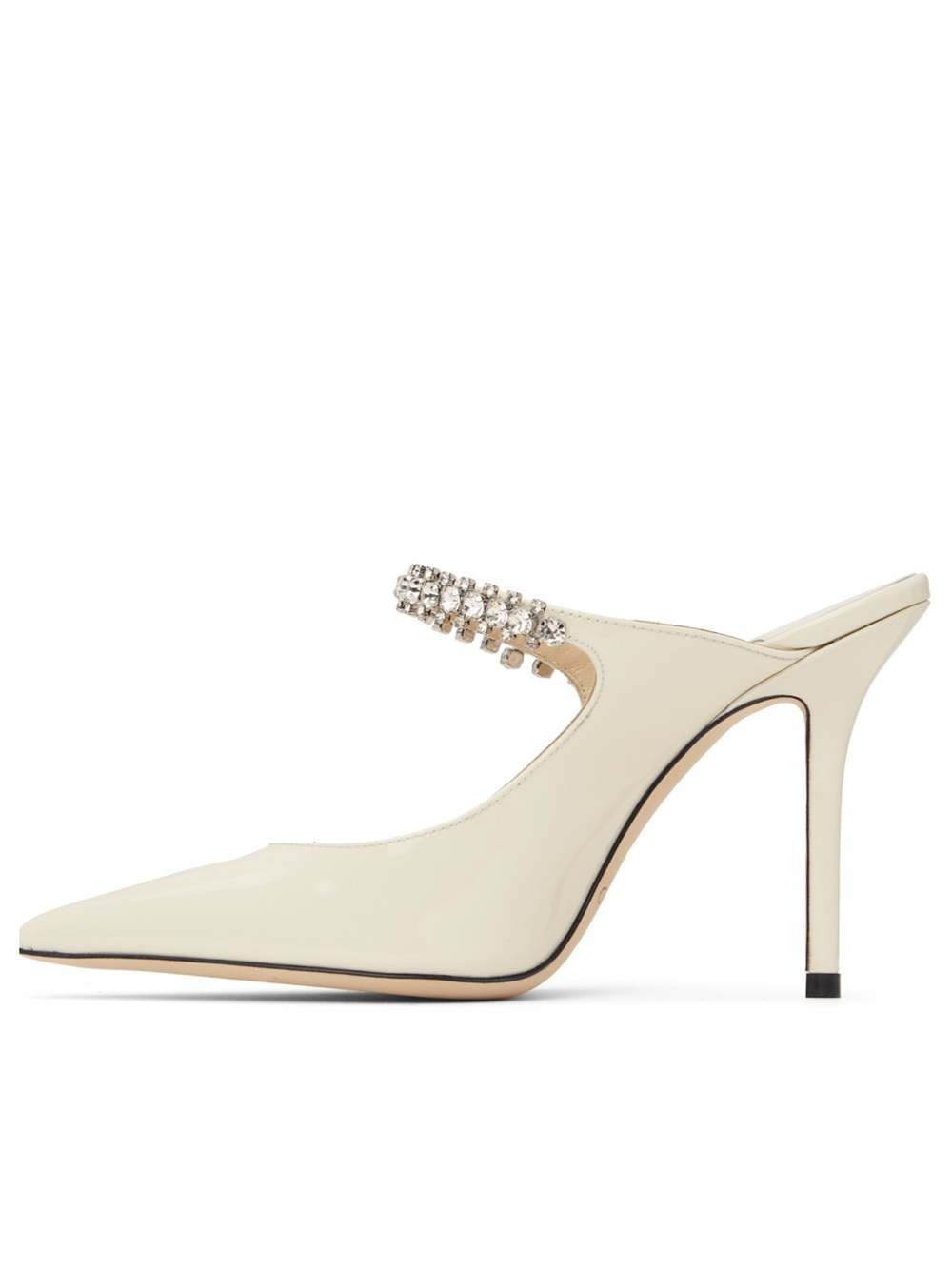 Jimmy Choo Bing 100 Ivory Heels - Picture 8 of 8